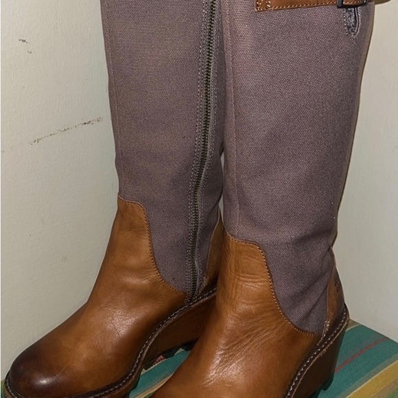 NWOB Vintage Sorrel Waterproof Stacked Heel Boots these are amazing Size 6 - Picture 8 of 8
